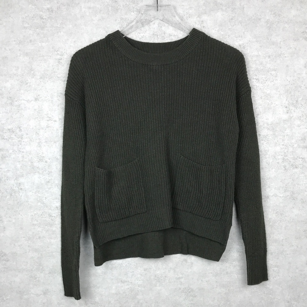 Madewell Patch Pocket Pullover Sweater